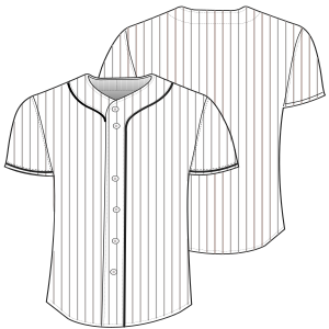 Patron ropa, Fashion sewing pattern, molde confeccion, patronesymoldes.com Casaca baseball UP 7067 HOMBRES Camisas
